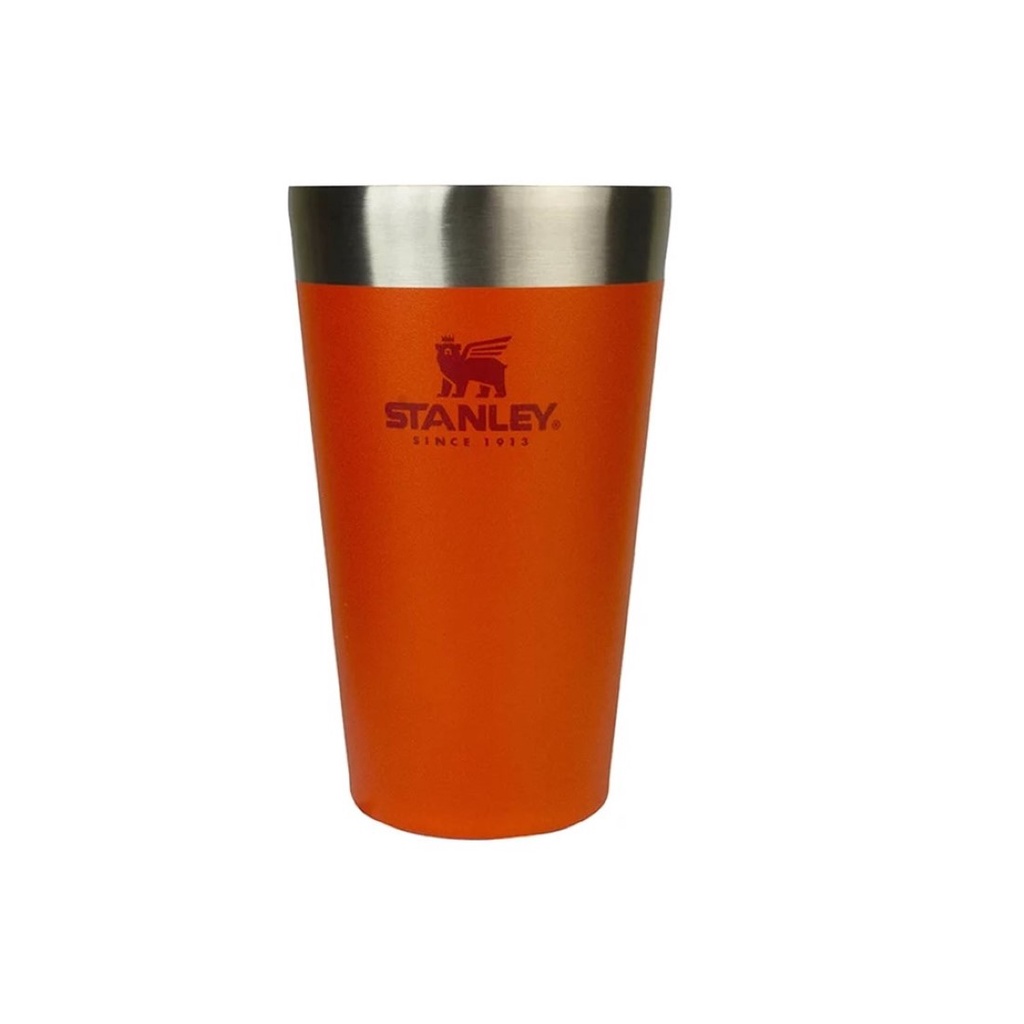 Copo Térmico Cerveja Sem Tampa 473ml Laranja - Stanley em Oferta na Shopee