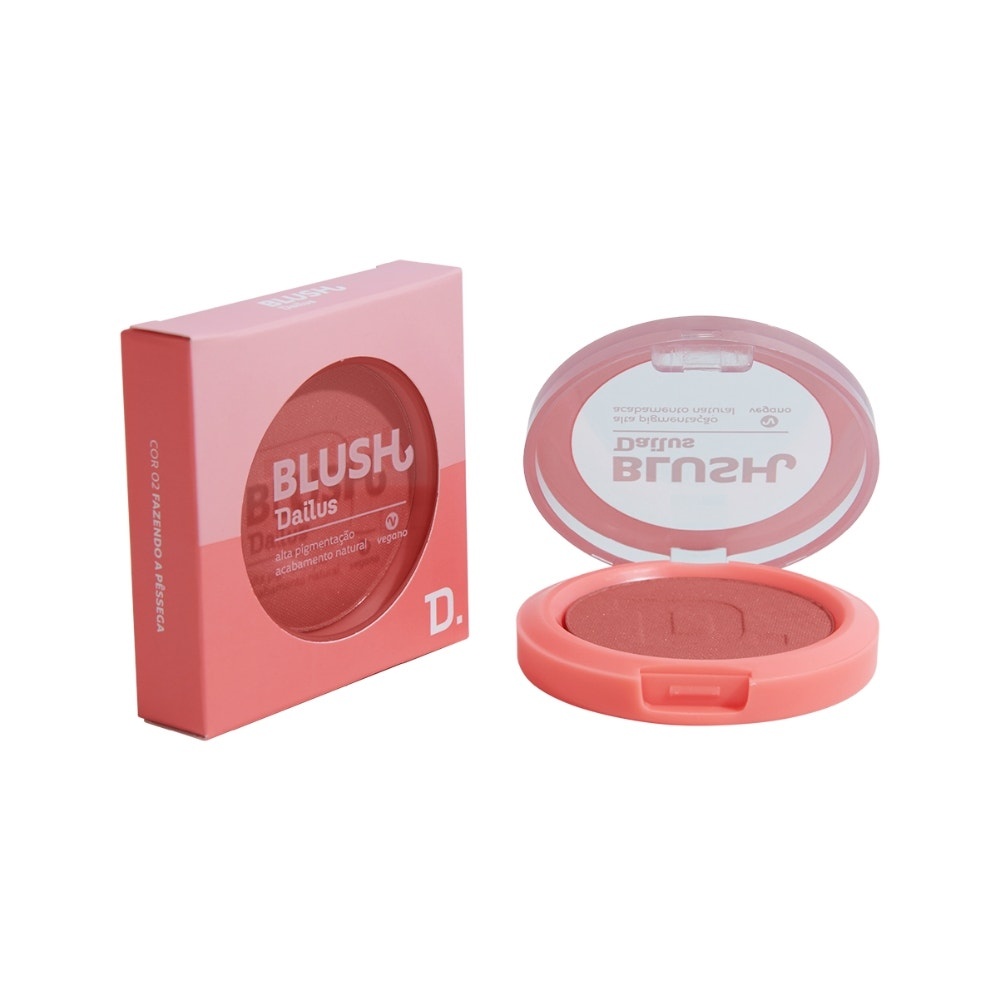 Blush Dailus Fazendo A Pêssega em Oferta na Shopee