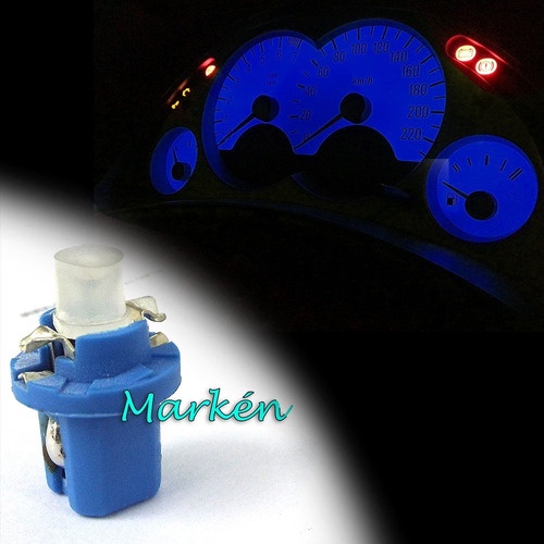 Kit Lâmpada Led Painel Ventilação Teto Azul Corsa Maxx Joy - Dark Blue - Ice Blue - B8.5