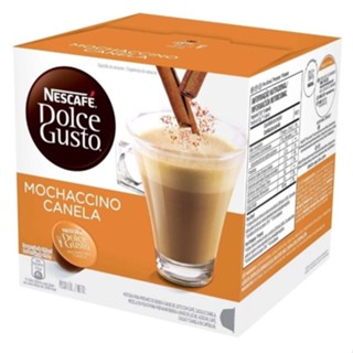 Cápsula Nescafé Dolce Gusto Mochaccino Canela Caixa com 10 Unidades 172g