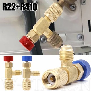 R410 R22 Ar Condicionado Válvula De Segurança Do Refrigerante/Adaptador De Líquido/Interruptor De Manutenção A Vácuo/Peças De Ferramentas Manuais Condicionador