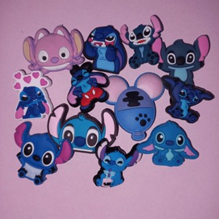 Pin Enfeites Botons Jibbitz Broches Para Crocs Lilo Stitch
