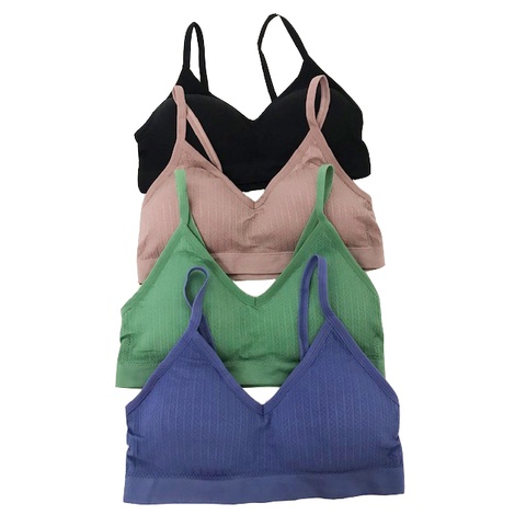 Top Sem Aro Bojo Massageador Removível Alças Finas