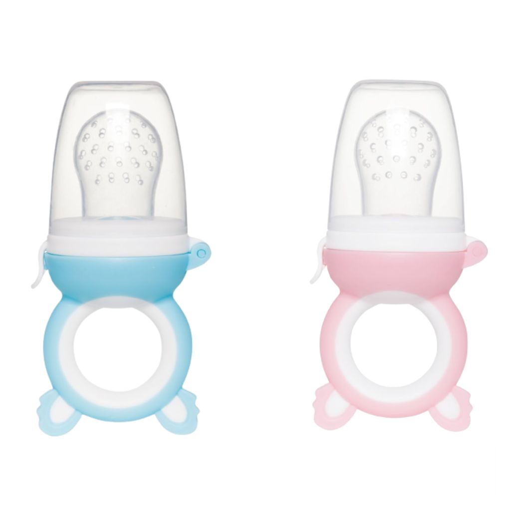 Porta Frutinhas Coala Sugador Em Silicone Introdução Alimentar Bebês Buba - Mom & Baby
