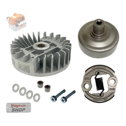 Kit Embreagem Completa Tambor Volante Roçadeira  Fs220