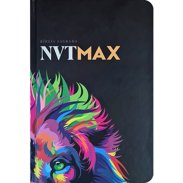 Bíblia Lion Color | NVT Max | Letra Grande | Capa Dura - Books & Magazines