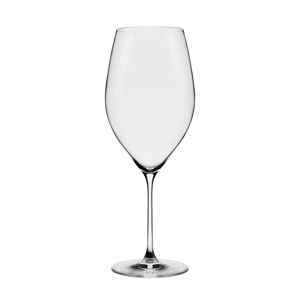 Taça de Cristal Bordeaux 920ml Athenas Oxford Alumina Crystal Vinho Tinto Água Drinks