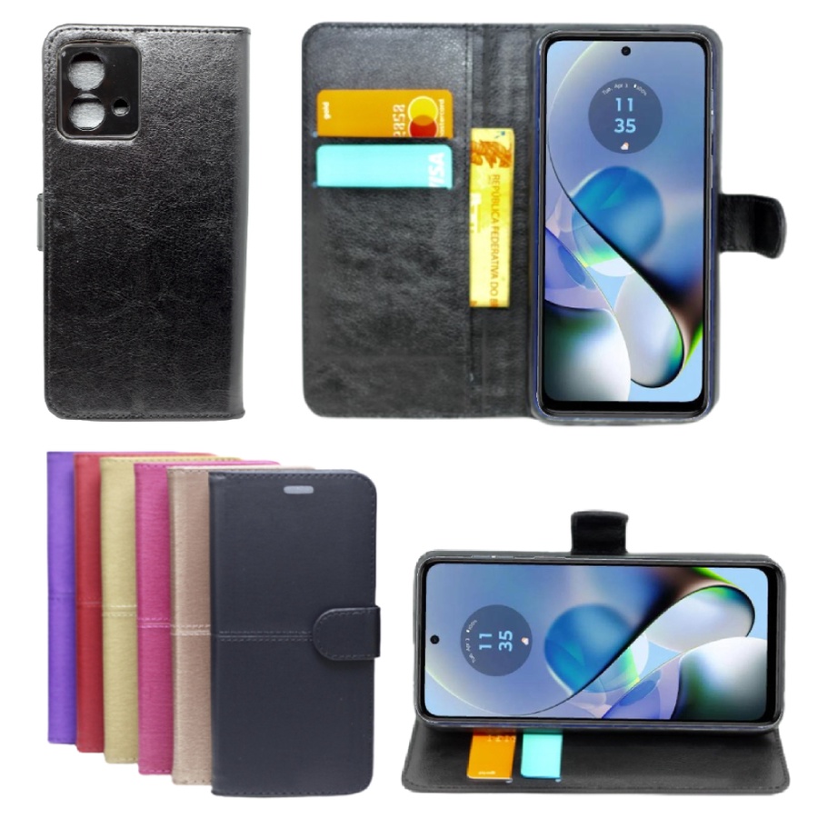 Capa Carteira Para Moto G84 em Oferta na Shopee