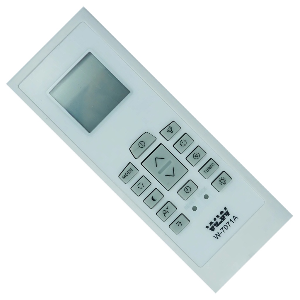 CONTROLE REMOTO PARA AR ELETROLUX W7071 COMPATÍVEL