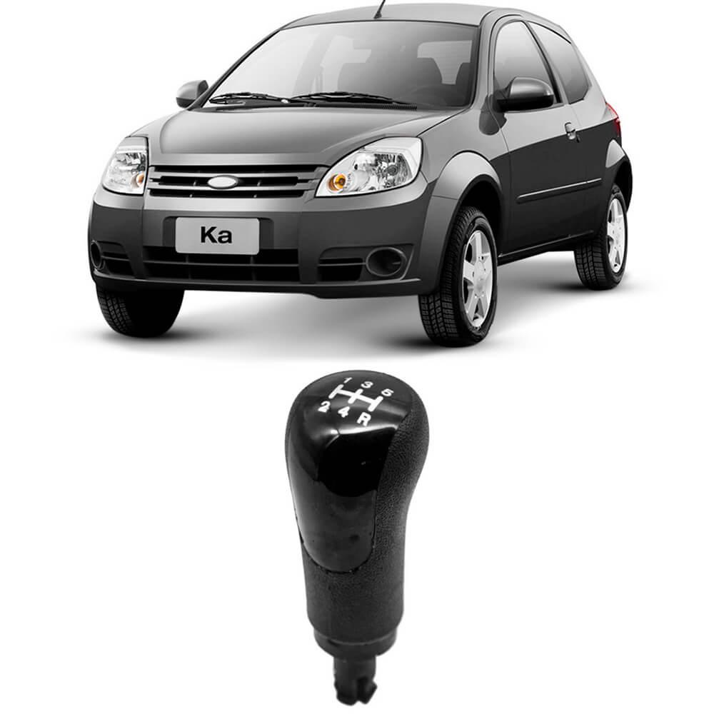 Manopla Bola Câmbio Ecosport 5 Marchas Preto Com Lente Preta em Oferta na Shopee