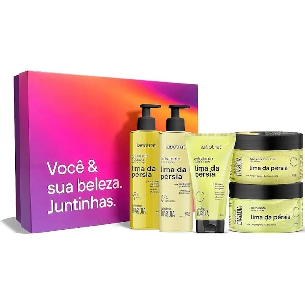 Kit Experiência Banho Dia A Dia C/ 5 Itens Lima da Pérsia - Labotrat
