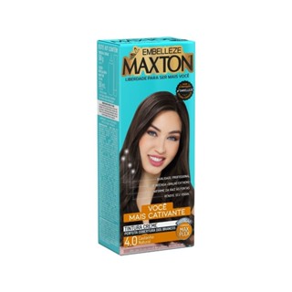 Tintura Creme Maxton Castanho Natural 4.0