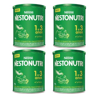 Fórmula Infantil Nestonutri 1+ 800g | Kit com quatro unidades