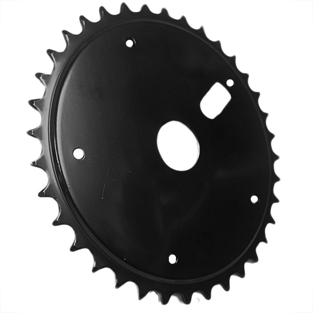 Coroa Única Aro 29 36 Dentes Para Bicicleta Engrenagem Preta Leve Mtb BMX