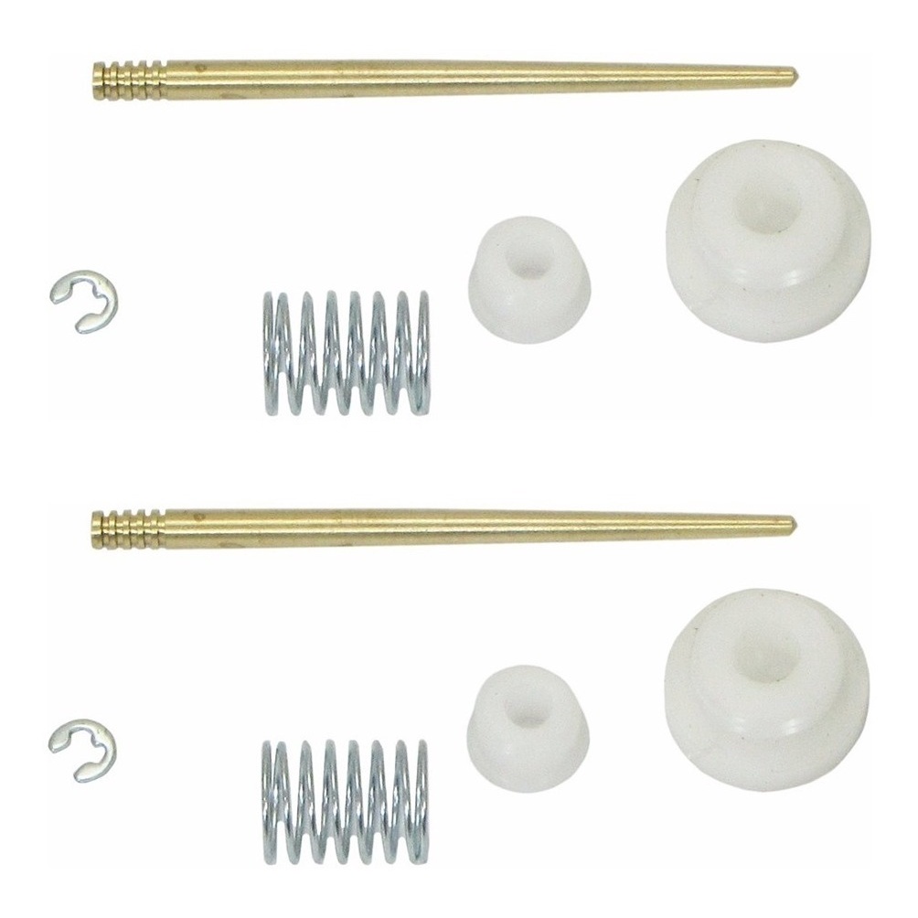 Agulha Pistonete Com Sede Carburador Comet Mirage 250 Par