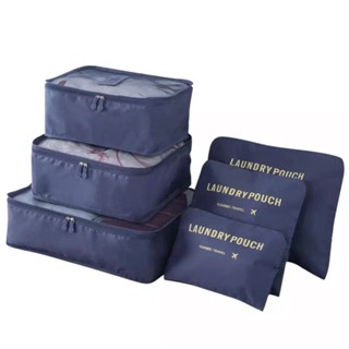 Kit 6 Organizador De Mala De Bagagem Viagem Kit 6 Necessaire Bolsa SusStore 2
