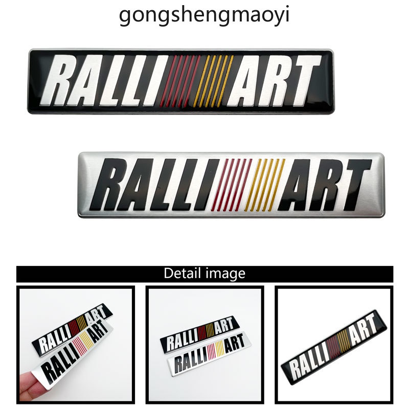Adesivo De Alumínio Do Carro Para Mitsubishi ASX Outlander Lancer Pajero Eclipse EVO Zinger Rally Arte Corpo Emblema Ace