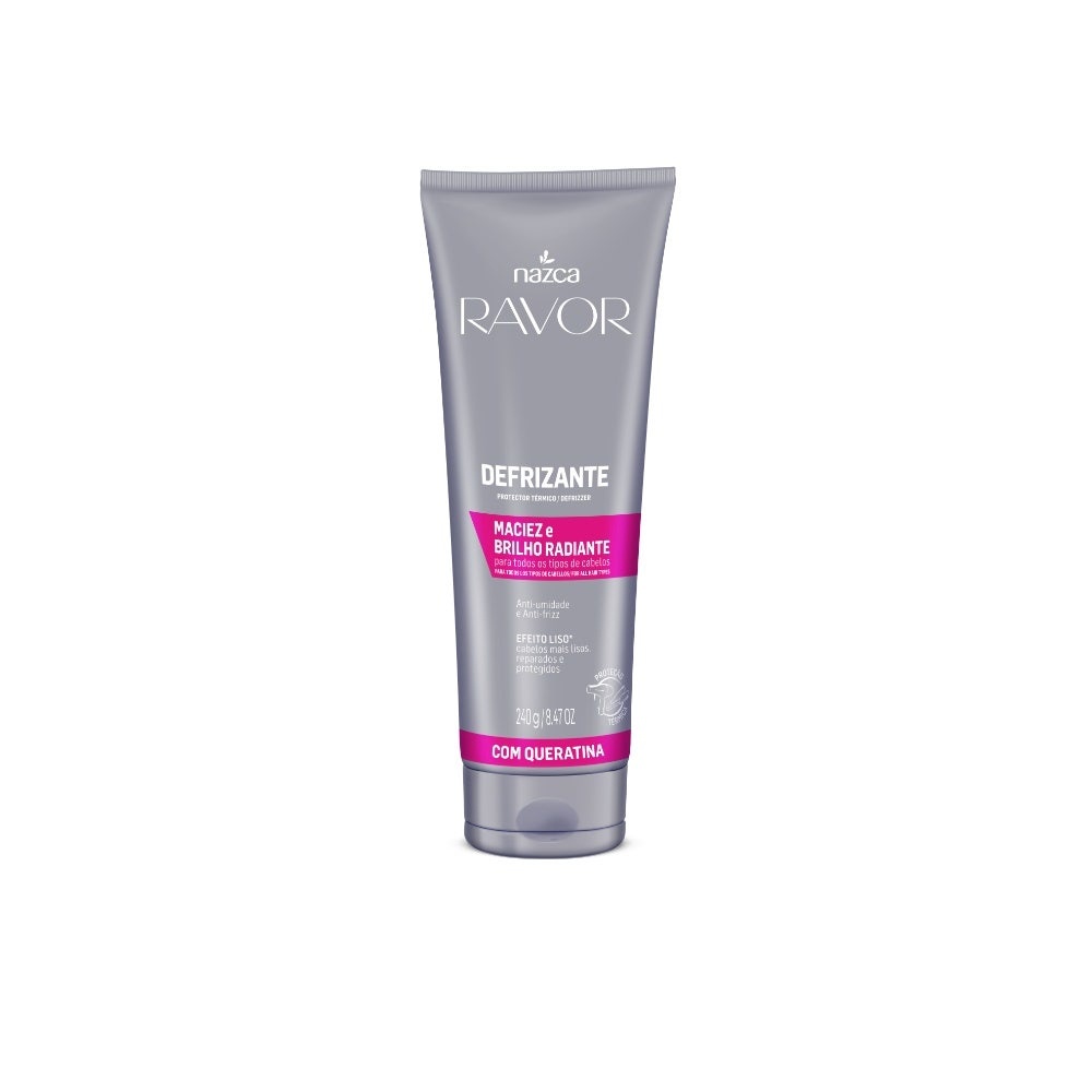 Defrizante Nazca Ravor Maciez E Brilho Radiante 240ml - Beauty