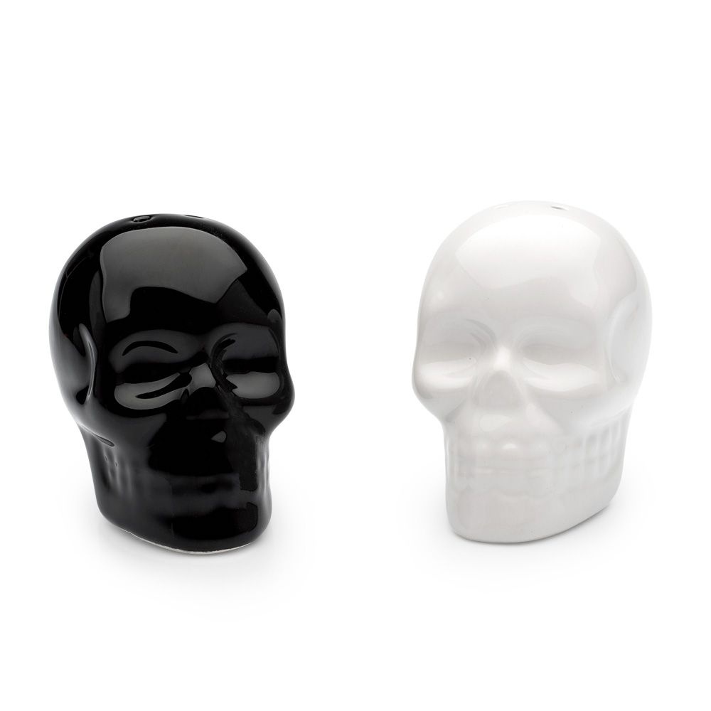 Saleiro e pimenteiro caveira - Imaginarium em Oferta na Shopee