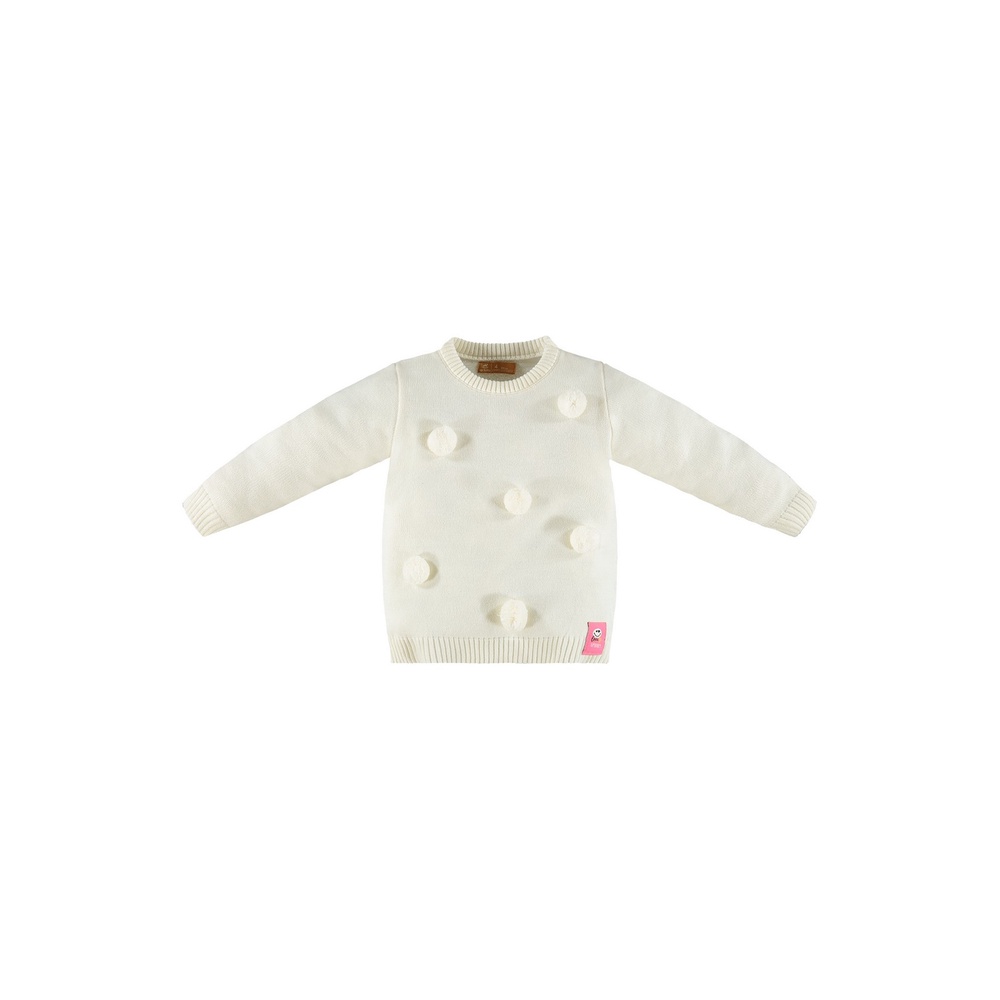 Blusão Feminino Infantil em Tricot Up Baby em Oferta na Shopee