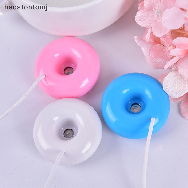 haostontomj 1pc Mini Donuts Portáteis Umidificador USB Purificador De Ar Aroma Difusor De Vapor BR