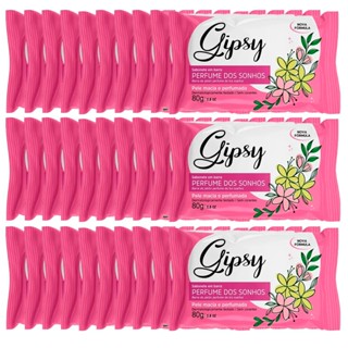 Kit Sabonete Em Barra Gipsy Perfume Dos Sonhos 80g Com 30 Unidades