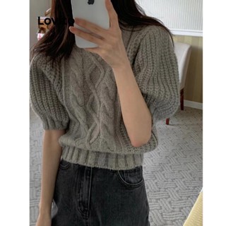 Lovito Suéter Liso Casual Para Mulheres LNA42109