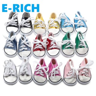 ERICH1 Sapatos De Lona De Boneca , Kawaii Coloridos , Sapatilhas Mini 7CM BJD Blythe Doll Toy