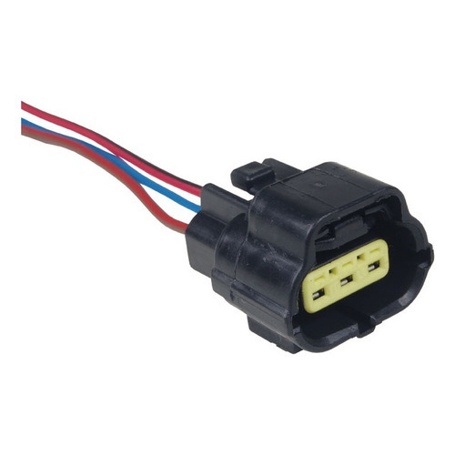 Conector Chicote Sensor Posição Borboleta Tps 3 Vias Fêmea