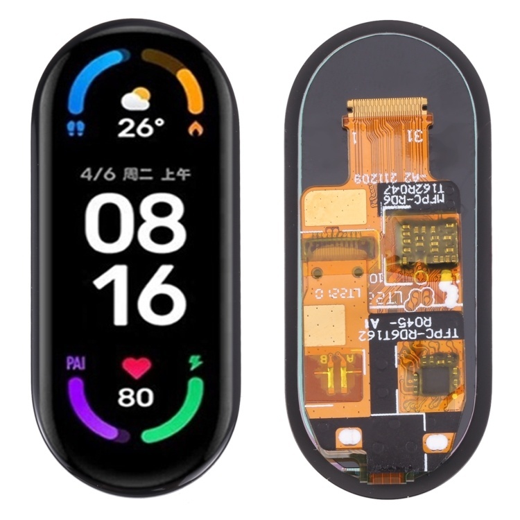 Nova Chegada Tela LCD Original E Digitalizador Montagem Completa Para Xiaomi Mi Band 7