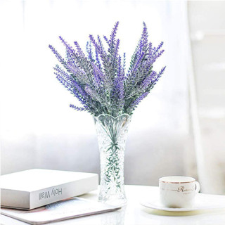 Buque Lavanda Artificial Ramo De Flores Decoração Enfeite em Oferta na Shopee