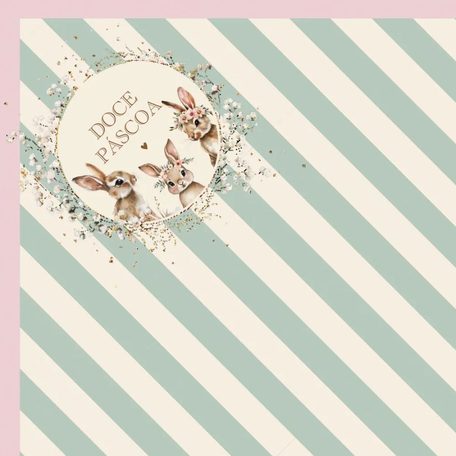 Saco Express 32x32cm para Ovos de 150g a 200g - Doce Páscoa Verde - 5 unidades - Cromus - Rizzo em Oferta na Shopee