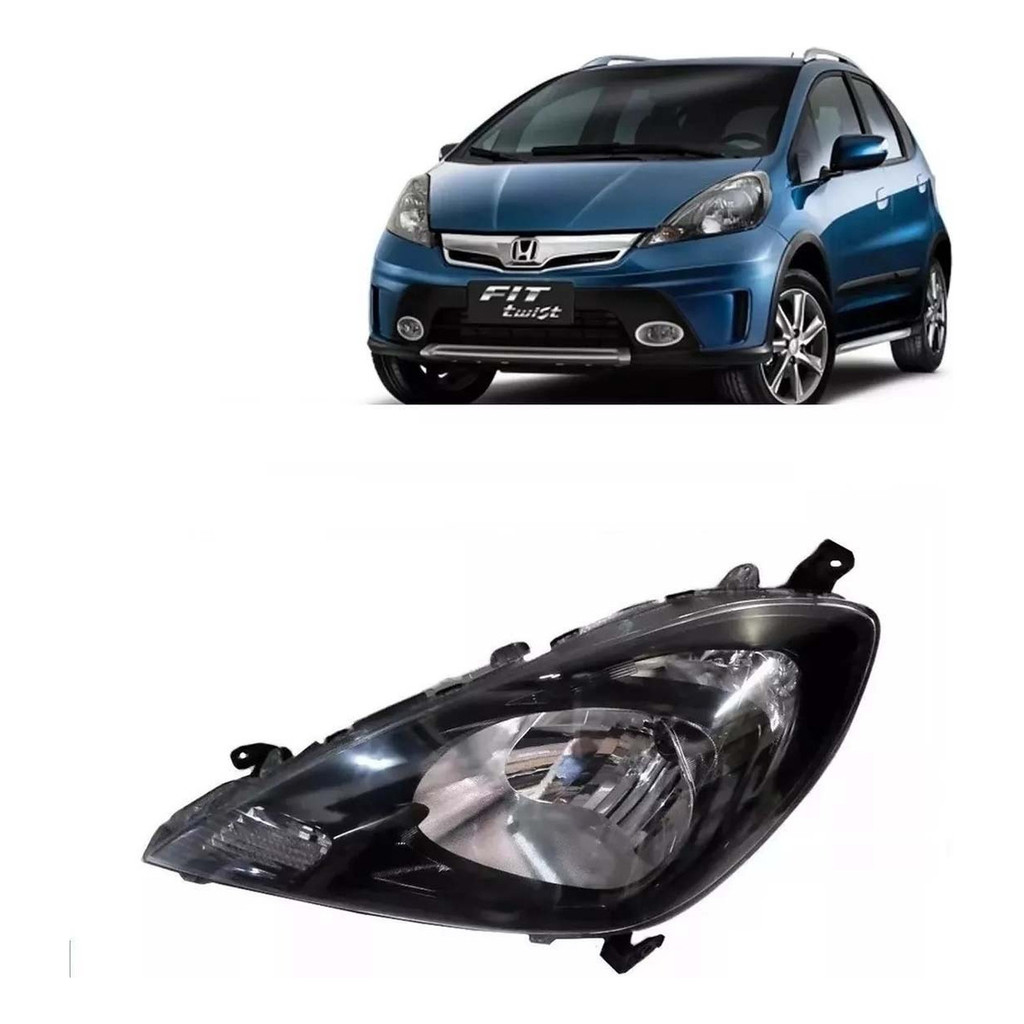 Farol Honda New Fit Ano 2013 2014 Twist Esquerdo