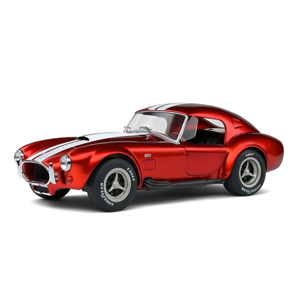 Miniatura Carro Ford Shelby Cobra 427 MKII (1965) - Vermelho - 1:18 - Solido