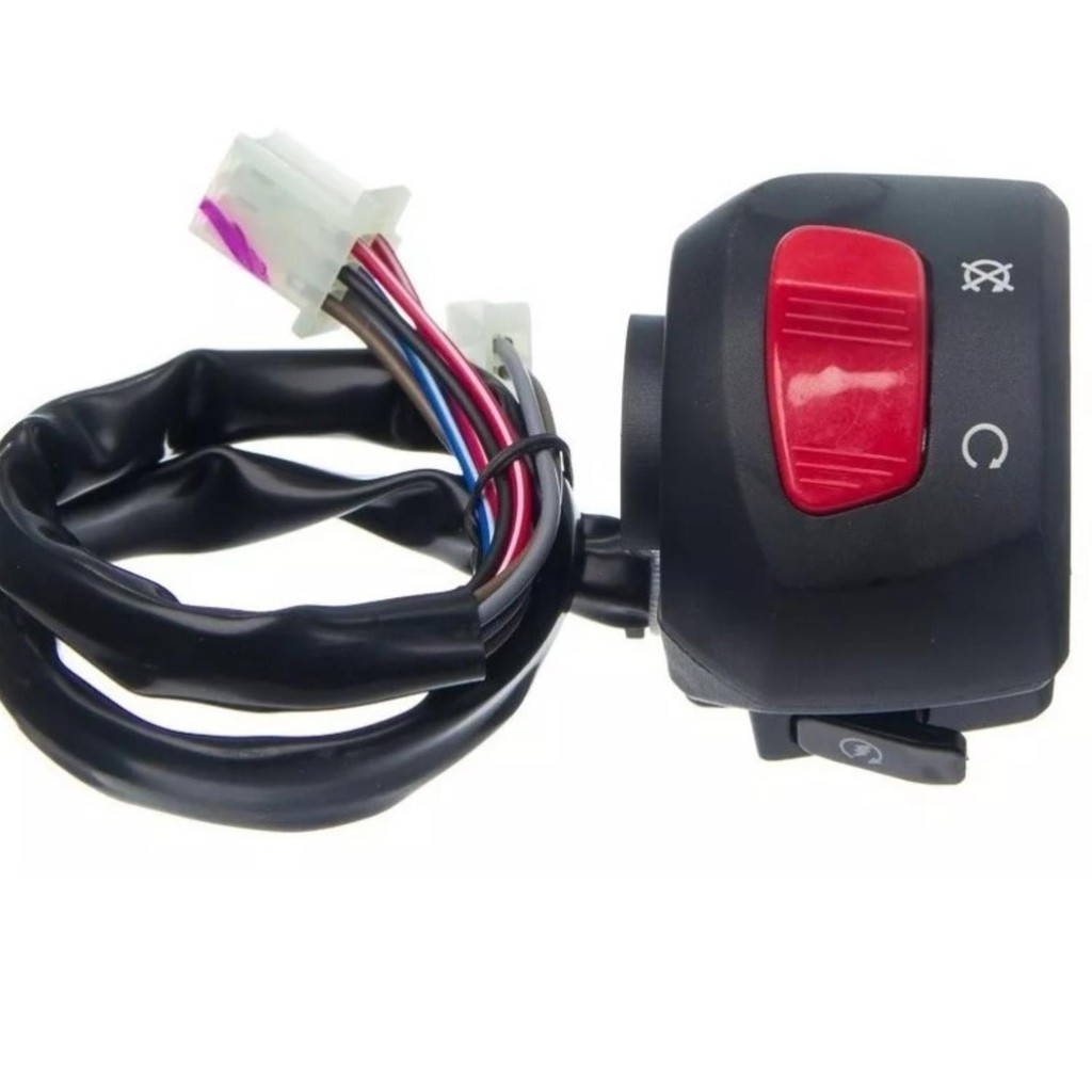 Punho Chave Partida Emergencia Ybr 125 Factor 2009 A 2013 em Oferta na Shopee