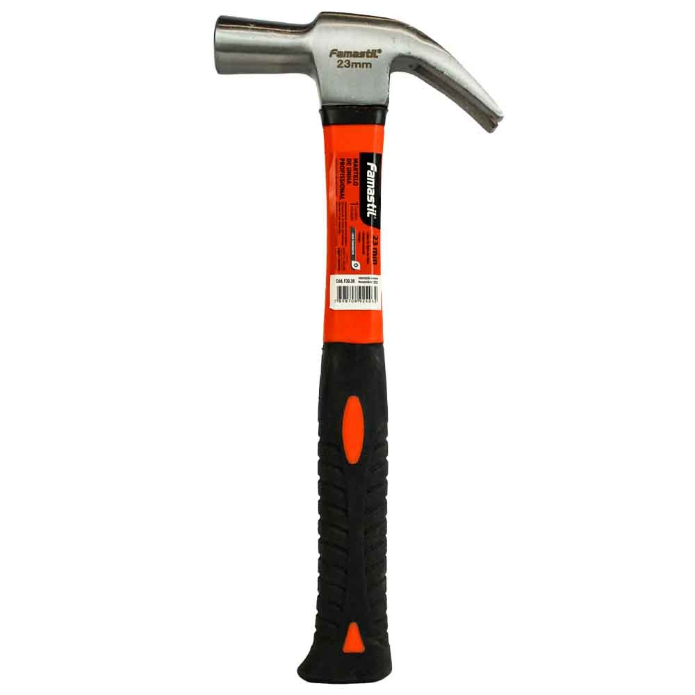 Martelo Unha Famastil Polido com Fibra de Vidro 23mm | Fixação de pregos, remoção eficiente em Oferta na Shopee