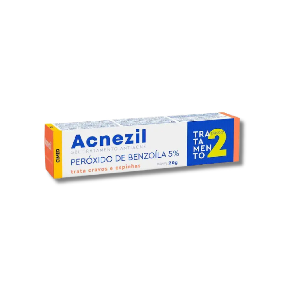 Acnezil Gel Tratamento da Acne Cravos e Espinhas 20g - Cimed em Oferta na Shopee