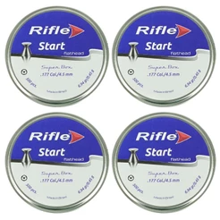 4un Chumbinho 4.5mm Rifle Start Flathead - 500un
