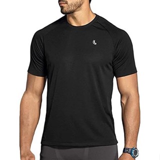 Camiseta Crossfit Mangacurta Masculina Academia Dry Fit Lupo