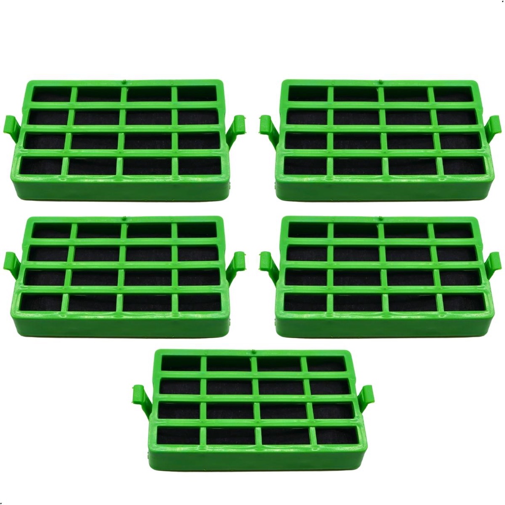 KIT 5 FILTROS BEM ESTAR DESODORIZADOR ANTIODOR GBMAK REFRIGERADOR GELADEIRA CRM45/49 CONSUL