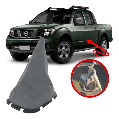 Coifa De Cambio C/ Base Frontier 2007 A 2016 - Cinza