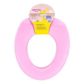 Assento Redutor Infantil Sanitário Rosa Baby Sanremo