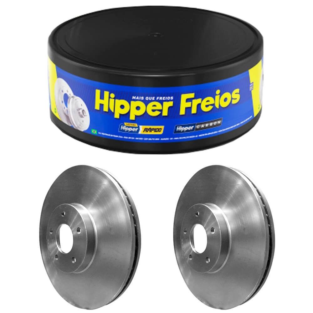Par Disco Freio Santa Fe 2.7 3.5 2006 A 2013 Diant Ventilado em Oferta na Shopee