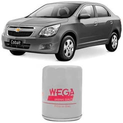 Filtro Óleo Chevrolet Cobalt 1.4 1.8 2011 A 2018 Wega