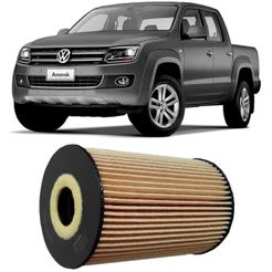 Filtro Óleo Amarok 2.0 2010 A 2021 Wega Woe680