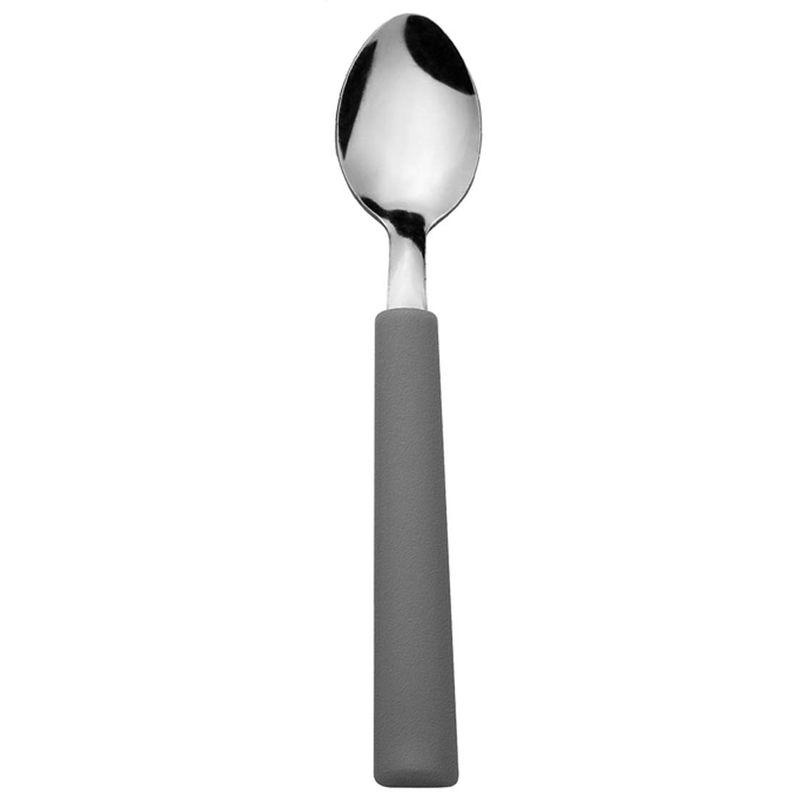 Jogo De 6 Colheres De Chá Cinza Neutro em Oferta na Shopee