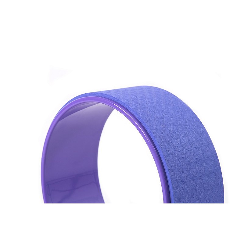 Detalhes do Roda de yoga roxo