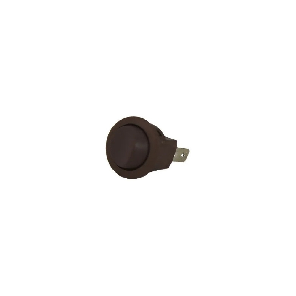 Conjunto Interruptor Painel Simples Lumitek Marrom