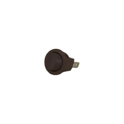 Conjunto Interruptor Painel Simples Lumitek Marrom