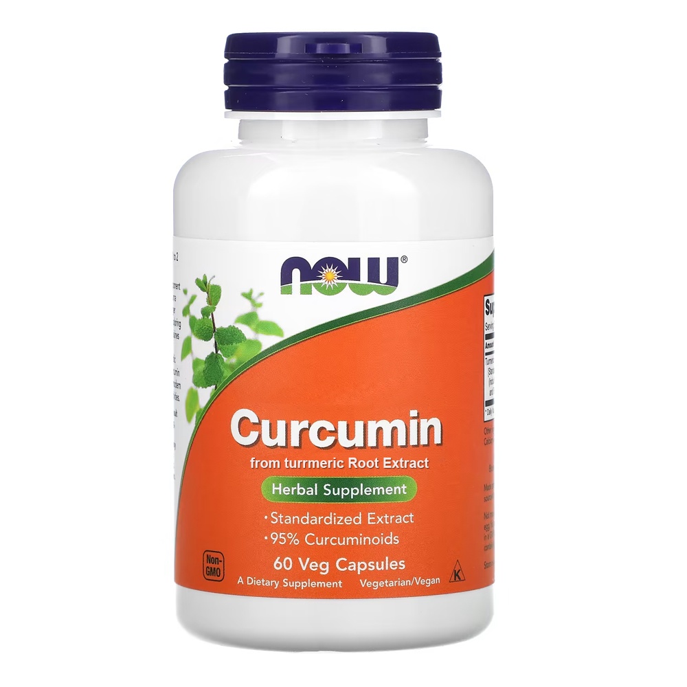 Curcumina Açafrão da India 665mg Now Foods 60 Veg caps em Oferta na Shopee